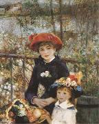 Pierre-Auguste Renoir On the Terrace (mk09) oil on canvas